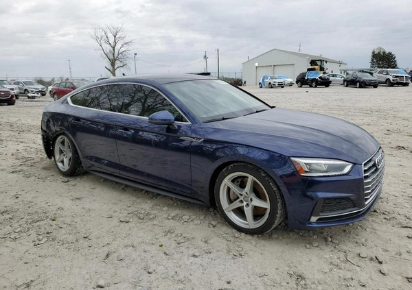 Audi A5 cena 53400 przebieg: 98784, rok produkcji 2019 z Tłuszcz małe 56